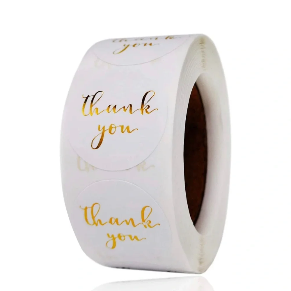 100 ~1.5” Thank You Boutique Stickers 🌟🆕🌟 2 Rolls For $15 (Bundle & Save)